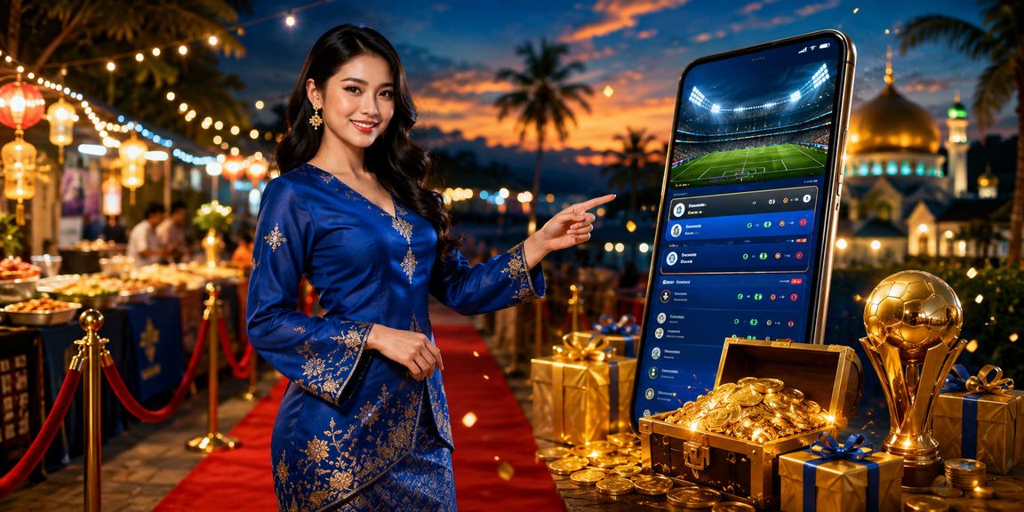 Wanita berbaju kurung bermain permainan popular kasino dalam talian Malaysia melalui speed88